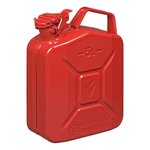 Jerrycan 5L metal rouge UN- & TuV/GS-approuve