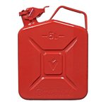 Jerrycan 5L metal rouge UN- & TuV/GS-approuve