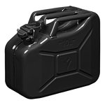 Jerrycan 10L metal noir UN- & TuV/GS-approuve