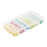 Fusibles mini assortiment 120 pieces en coffre plastique