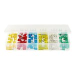 Fusibles mini assortiment 120 pieces en coffre plastique