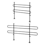 Grille pare bagages & chien 2x2-tubes metal