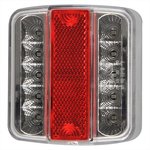 Feu arriere 4 fonctions 98x105mm 14LED avec 5-poles EC