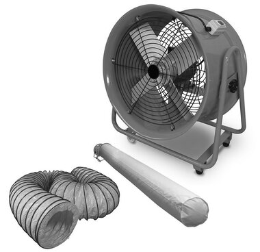 Ventilateur mobile MV500R3 avec accessoires