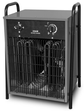 Ventilateur d'air chaud electrique 22kw 3x400V