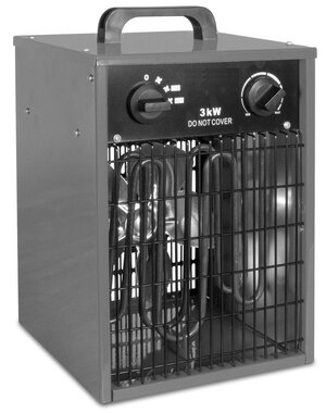 Souffleur d'air chaud electrique 3kw 230v