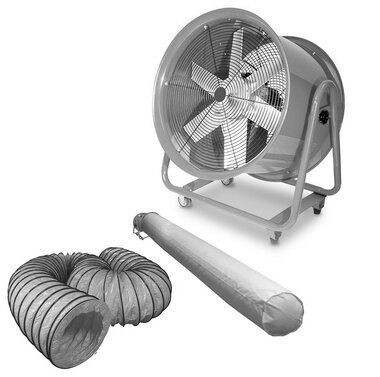 Ventilateur 600 mm avec accessoires