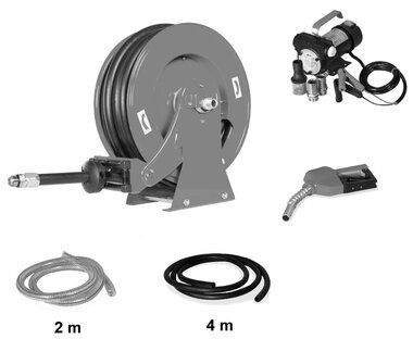 Jeu d'enrouleur SHD3415 + kit de pompe POD4012 SETA