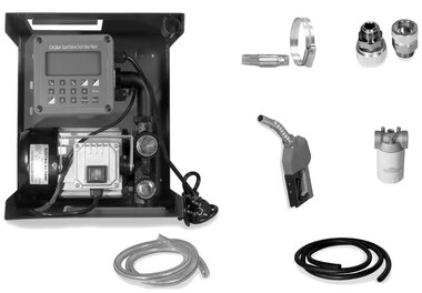 Pompe de transfert diesel 230v numerique avec filtre