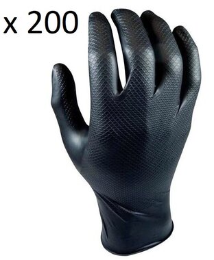 Gants nitrile x200 pcs