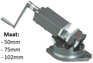 Etaux de precision pour machines, pivotant verticalement