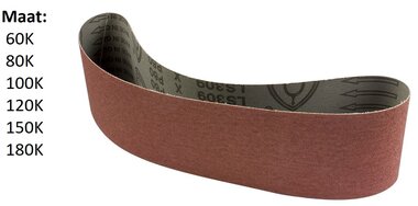 Bandes abrasives bois x10 pieces