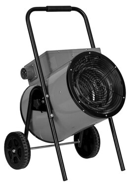 Souffleur d'air chaud electrique 15kW 3x400V sur chariot