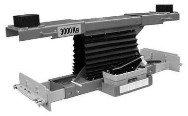 Cric mobile 3 Tonnes hydropneumatique pour pont 4 colonnes