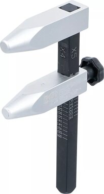 Jauge d'entraxe d'ecrou de roue, modele aluminium