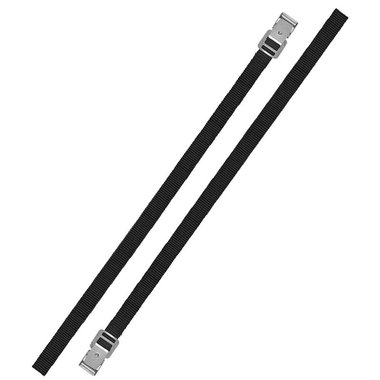 Sangles avec boucle en m etal 18mm-150cm jeu de 2 pieces